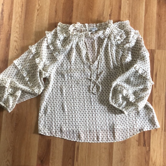 NWOT Printed Express Blouse - Picture 2 of 6